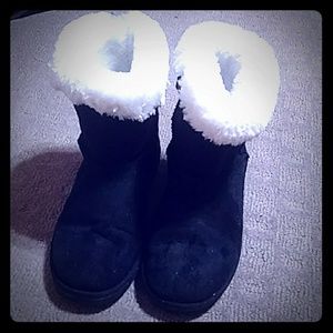 Coziest Dawgs Boots Faux Shearling